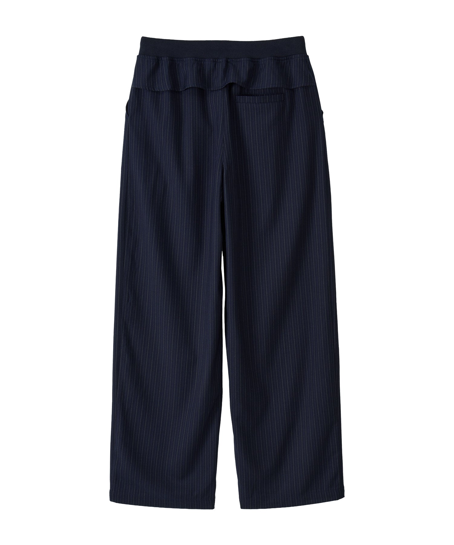Bitter Cells Pinstripe Wide Banding Slacks