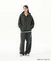 Mahagrid Pray Applique Zip Up Hoodie
