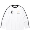 Cavish GLOBE FOOTBALL LS TEE [WHITE]