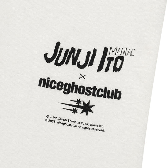 Nice Ghost Club Junji Ito Maniac Tomie Eyes Tee [White]