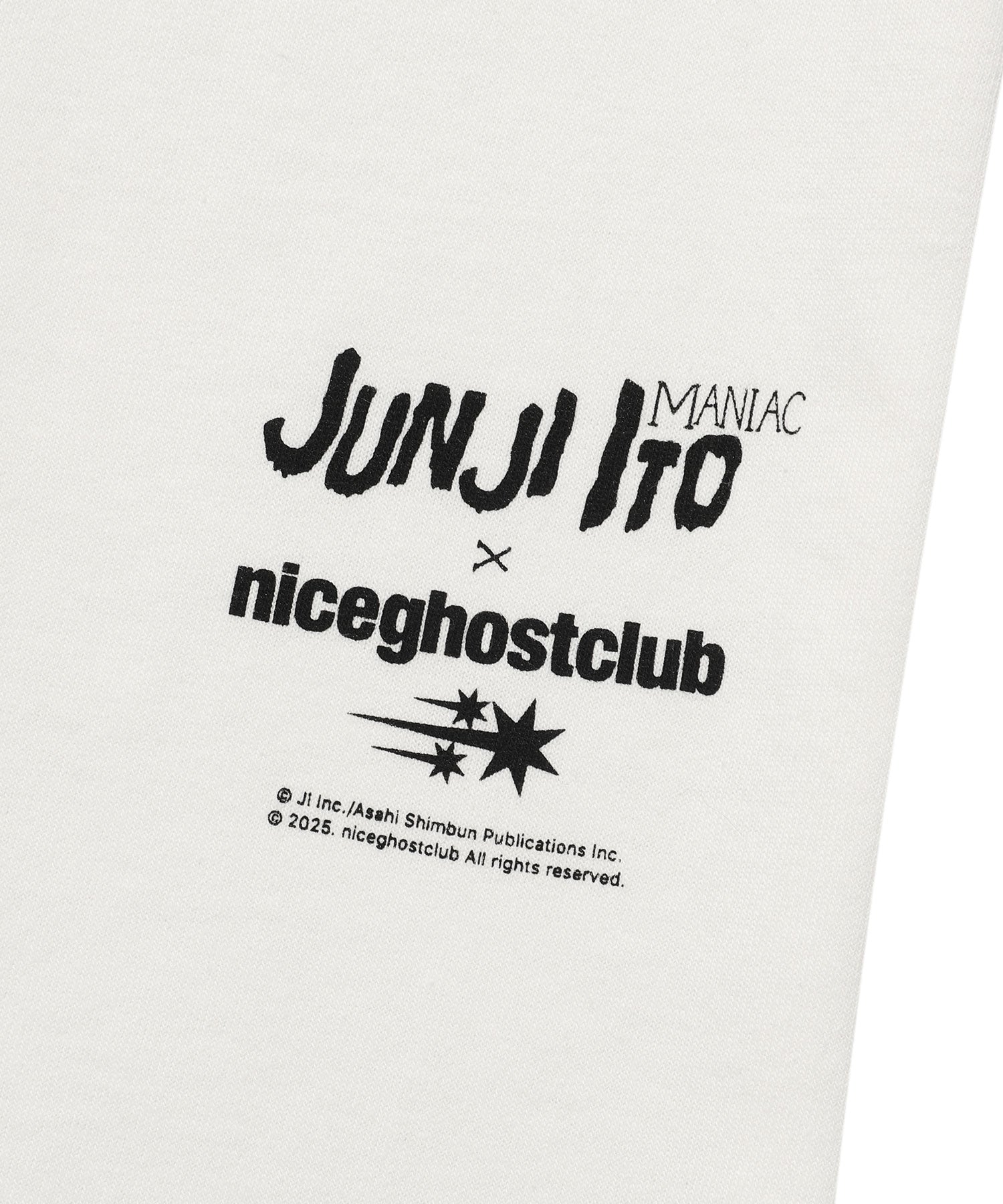 Nice Ghost Club Junji Ito Maniac Tomie Eyes Tee [White]