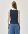 Marithé François Girbaud W REGULAR LOGO SLEEVELESS