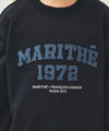 Marithé François Girbaud Kids Denim Applique Sweatshirt