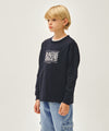 Marithé François Girbaud Kids Classic Logo Long Sleeve Tee
