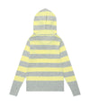 Cavish W U Neck Striped Star Knit Hoodie