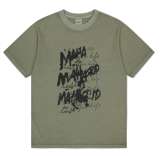 Mahagrid Writer Pigment Tee