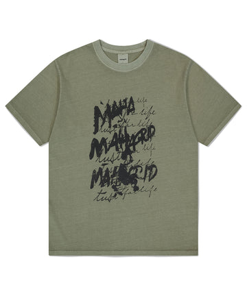 Mahagrid Writer Pigment Tee