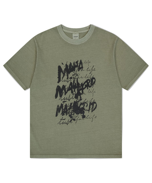 Mahagrid Writer Pigment Tee
