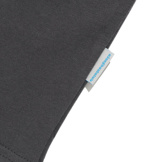 Nice Ghost Club Little Devil Girl Drawing Big Big Long Sleeve Tee [Charcoal]