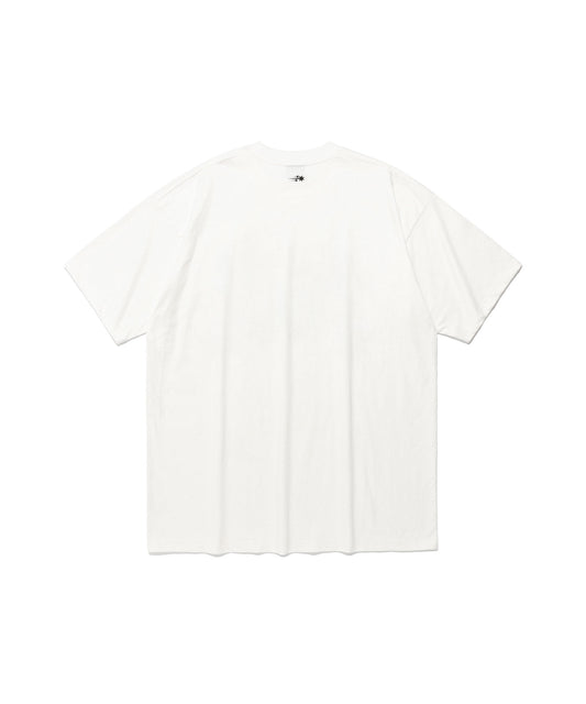 Nice Ghost Club Fist Boy Big Big Tee [White]