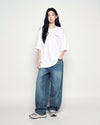 ADLV Border Line Basic Logo Short Sleeve T-Shirt