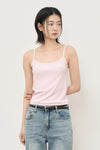 General Idea WOMAN Eyelet U-Neck Sleeveless