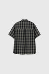 General Idea MAN Seersucker Half Check Shirt