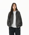 Mahagrid Pray Applique Zip Up Hoodie