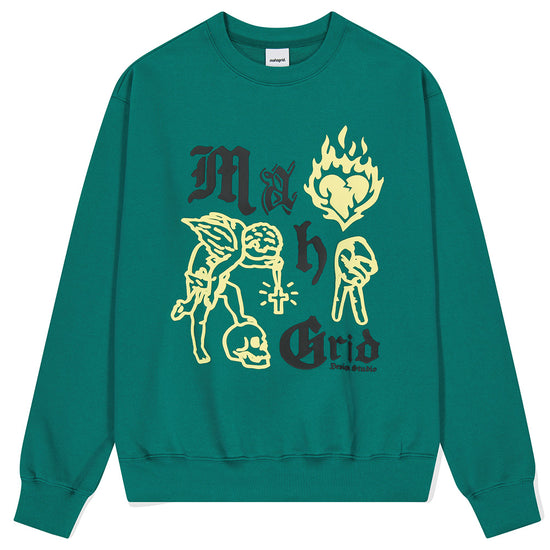 Mahagrid RAPHAEL SWEATSHIRT [GREEN]