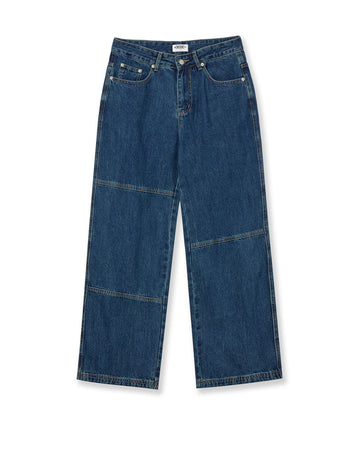 AEAE Denim Work Pants Mid Blue