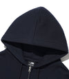 Nice Ghost Club 3 Star Applique Hoodie Zip Up [Navy]