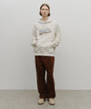Marithé François Girbaud Vintage Stamp Graphic Hoodie (Brushed) Oatmeal
