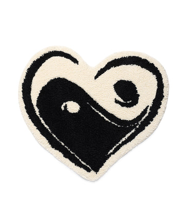 Cavish Heart Rug [Ivory]