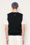 General Idea MAN Essential V-Neck Cable Knit Vest
