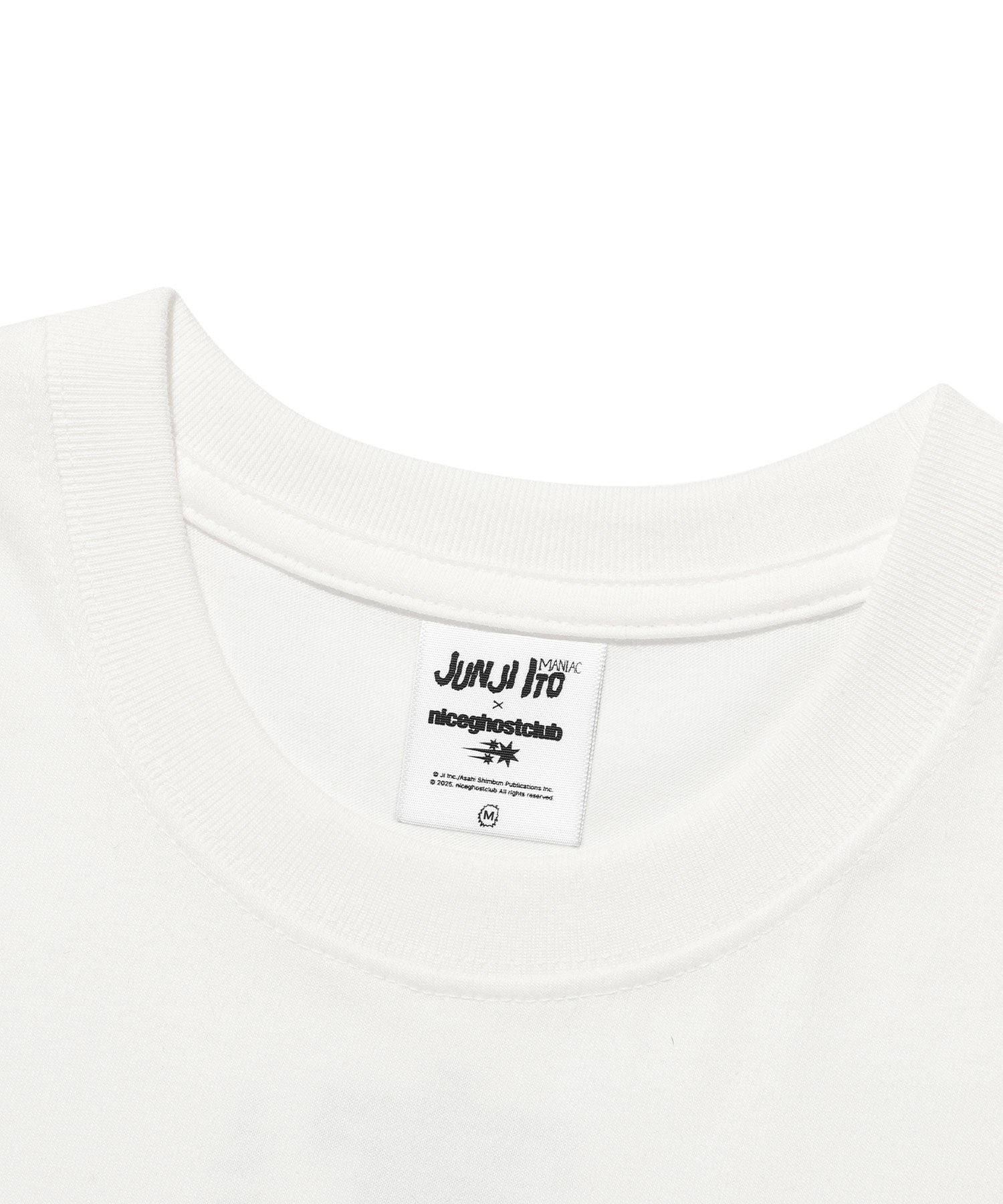 Nice Ghost Club Junji Ito Maniac Tomie Title Tee [White]