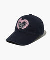 Marithé François Girbaud Heart Lettering Logo 5 Panel Cap