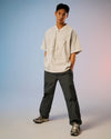 ADLV SOLID NYLON WIDE PANTS
