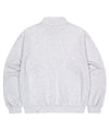 Mahagrid Script Logo Half Zip Up [Light Grey]