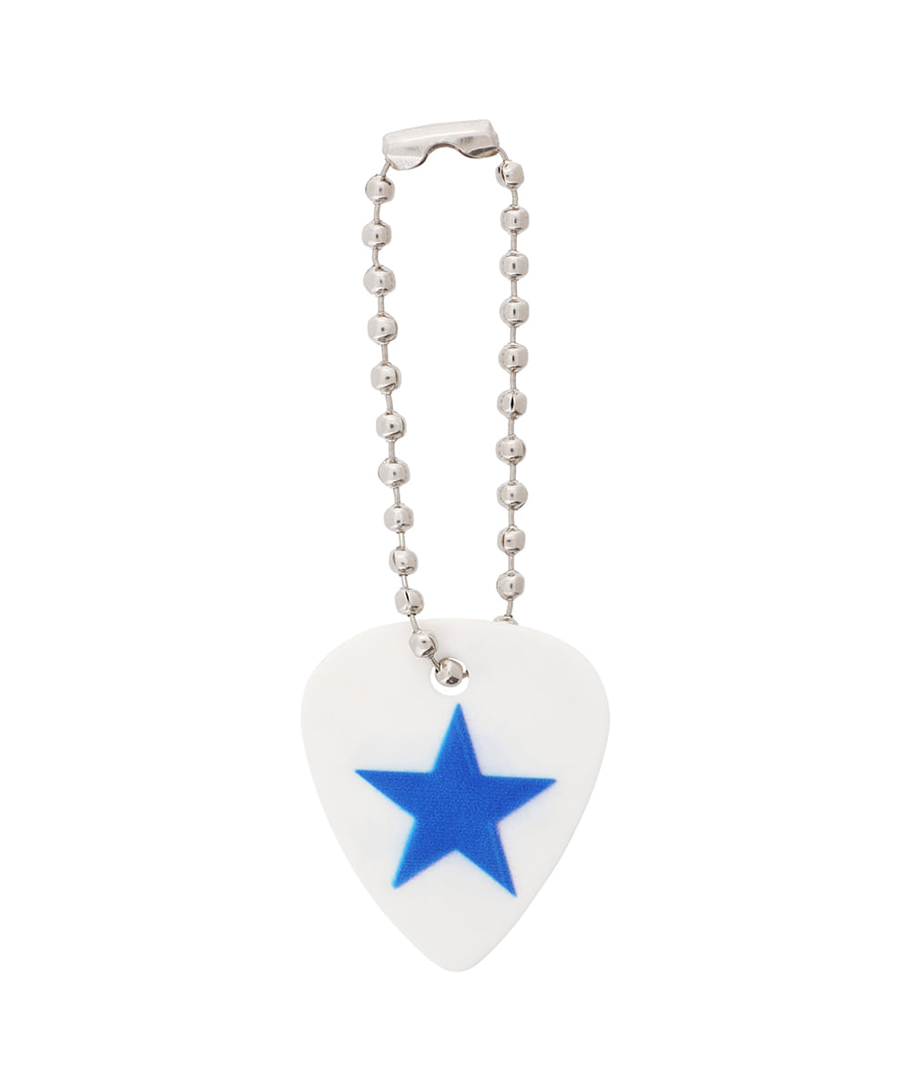 Cavish Seller Logo Pick Keyring [White]