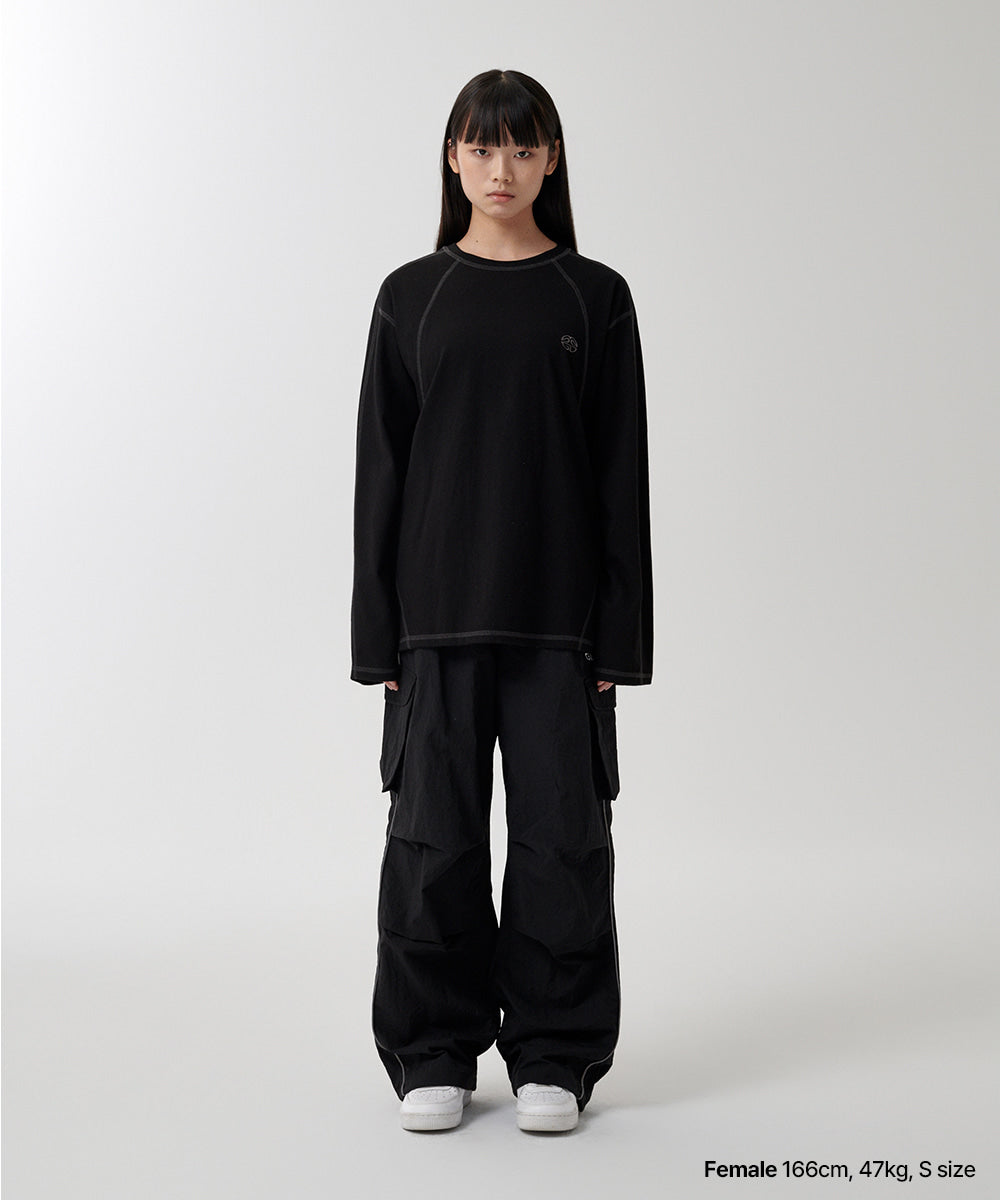 Mahagrid Nylon Cargo Parachute Pant