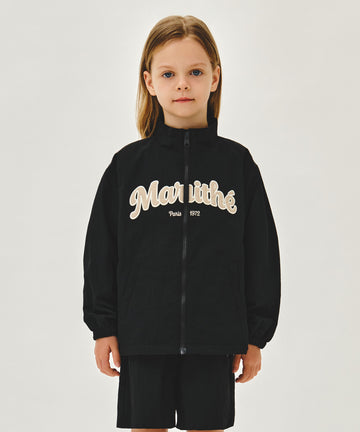 Marithé François Girbaud Kids Lettering Logo Windbreaker