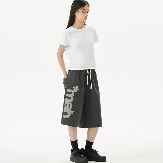 Mahagrid Bermuda Mah Applique Sweatshort