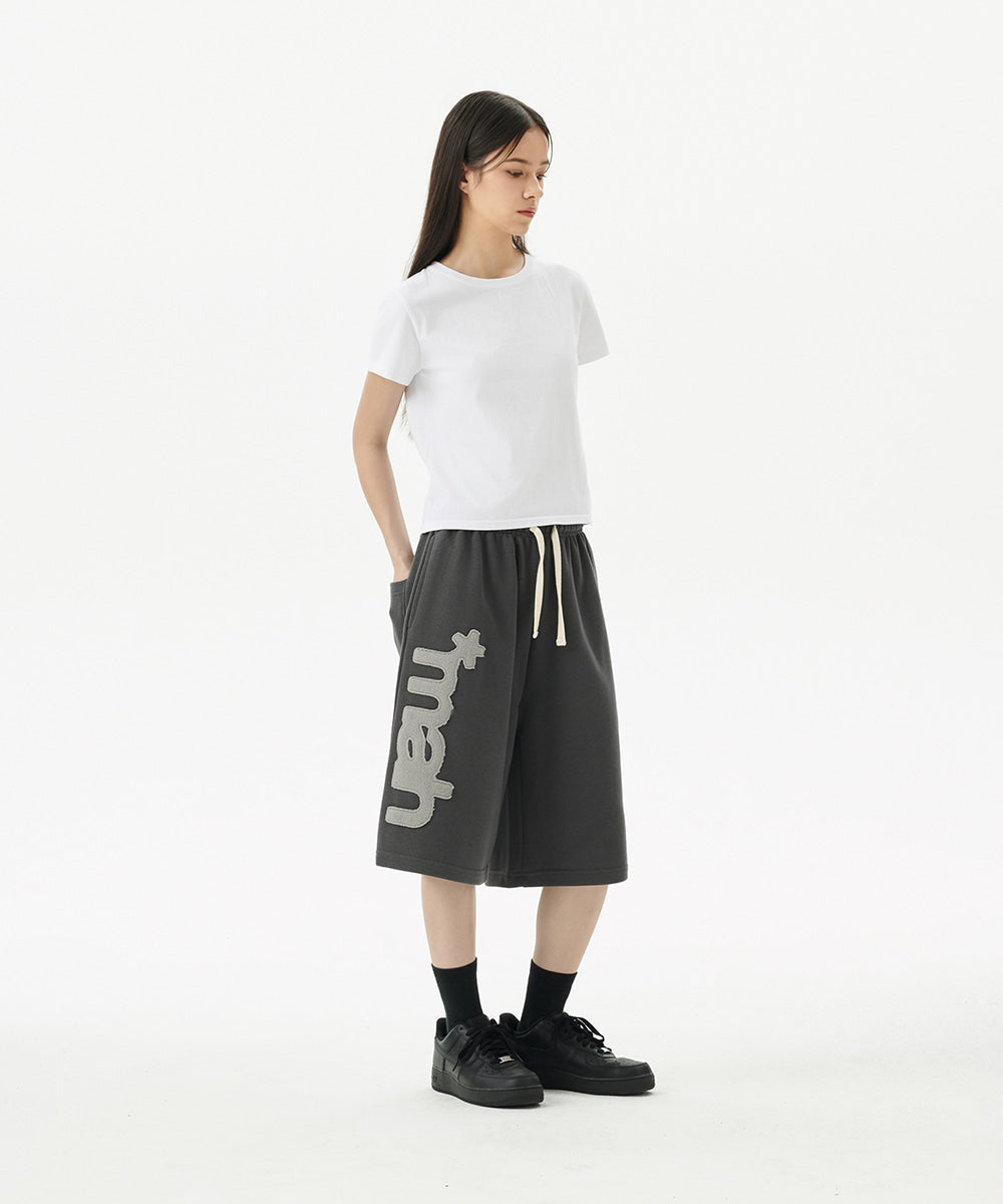 Mahagrid Bermuda Mah Applique Sweatshort