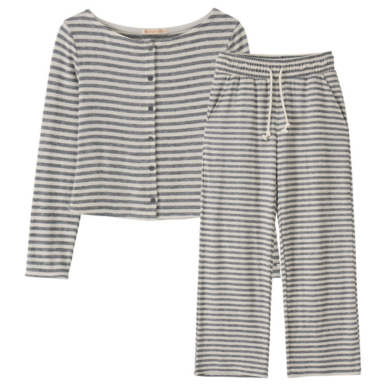 Bitter Cells [Set] Essential ST Knit Cardigan & Pants - 3 Colors