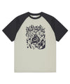 Mahagrid Rose Raglan Tee