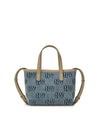 MLB Classic Monogram Denim Embo Mini Cross Bag