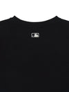 MLB Women's Bow Tie Graphic Slim Semi Crop T-Shirts