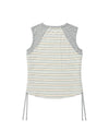 Cavish Multi Striped Sleeveless
