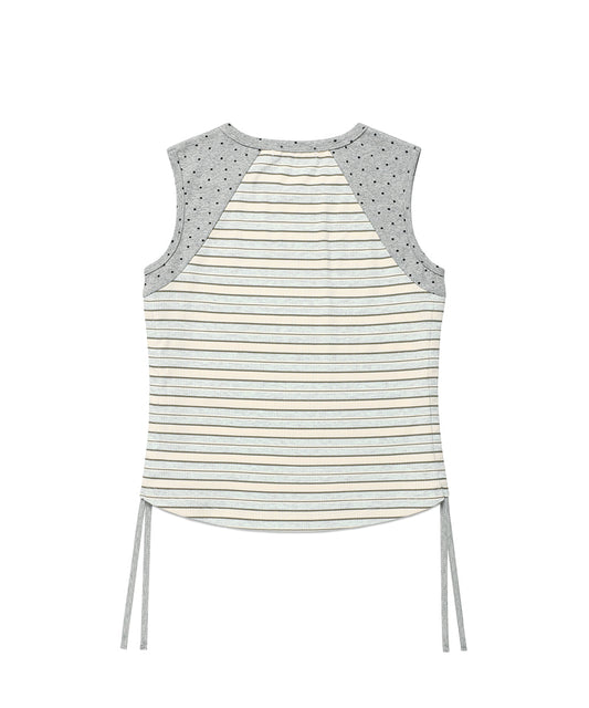 Cavish Multi Striped Sleeveless