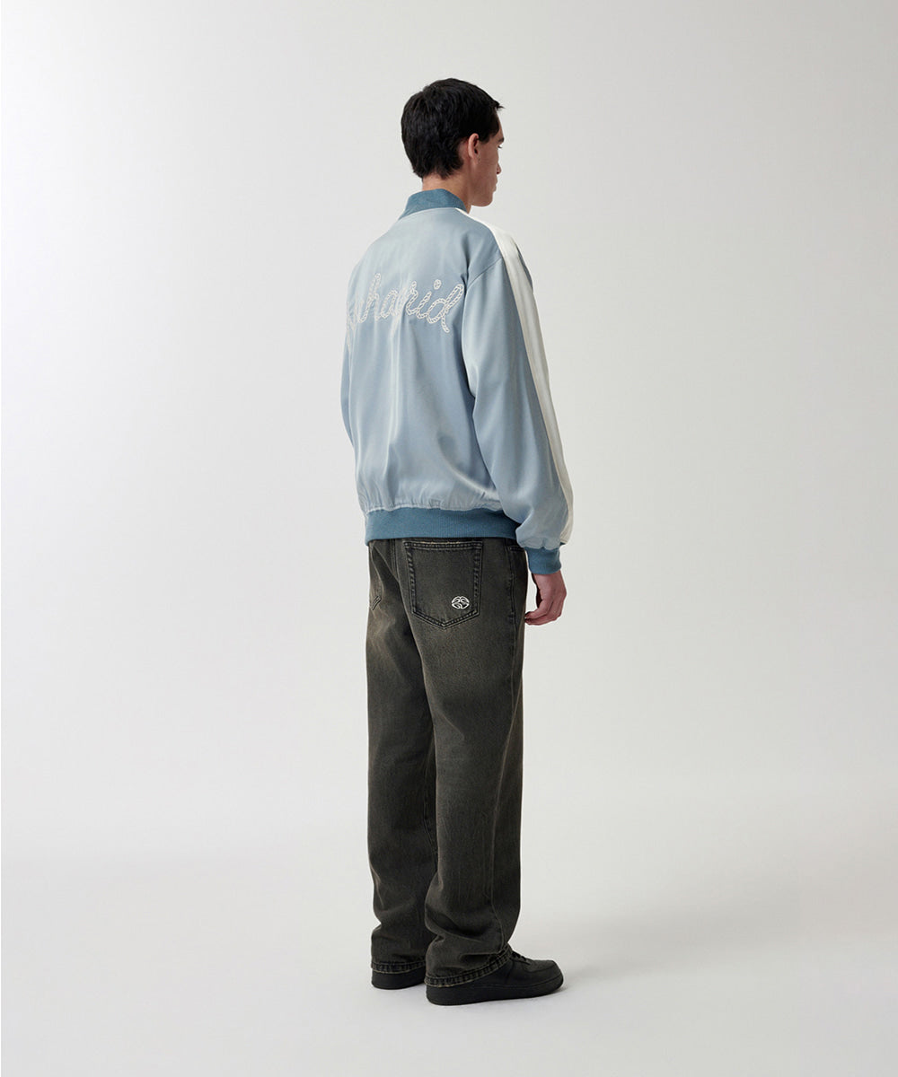 Mahagrid Rope Logo Satin Jacket