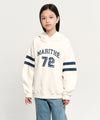 Marithé François Girbaud Kids Stripe Printed Hoodie