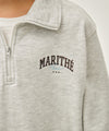 Marithé François Girbaud Kids Half Zip Sweat Set-Up