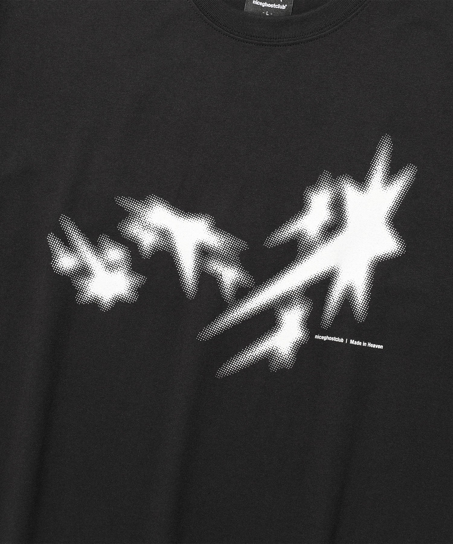Nice Ghost Club Halftone Symbol Tee