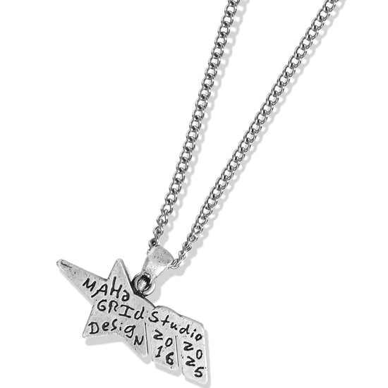 Mahagrid M Star Necklace [Silver]