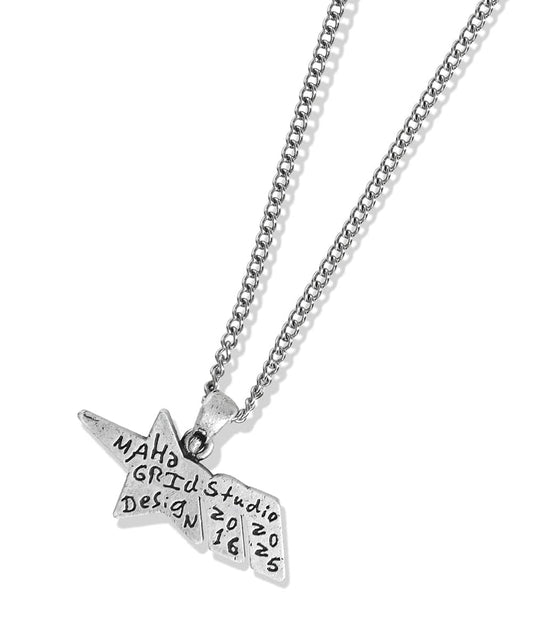 Mahagrid M Star Necklace [Silver]