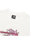 Nice Ghost Club Soul Pussy Cat Ghost Soul Girl Rabbit & Bear Big Big Tee White