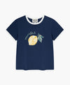 Marithé François Girbaud Kids Citron Ringer Tee