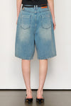 General Idea WOMAN Wide Bermuda Denim Pants