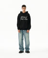 Mahagrid Letter Ink Logo Hoodie