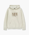Marithé François Girbaud Classic Logo Embroidery Hoodie (Brushed) Charcoal